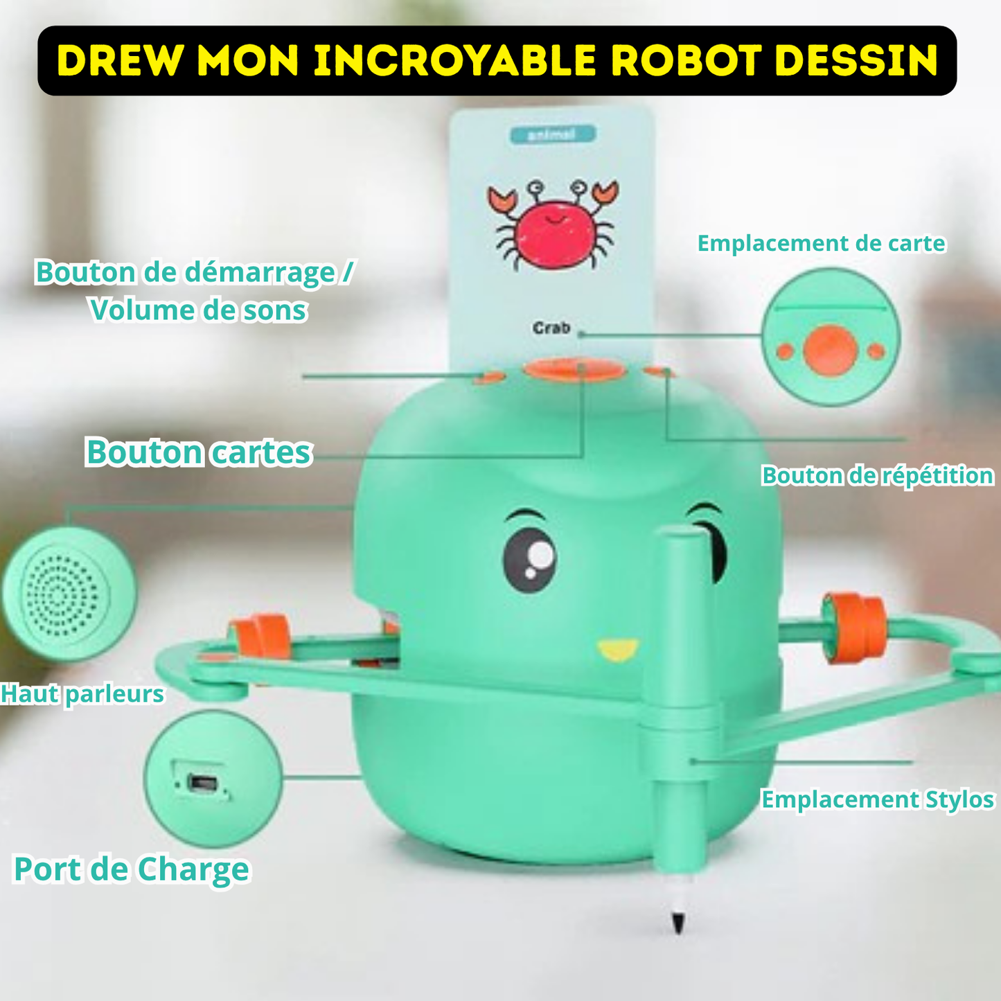 Drew - mon robot dessinateur