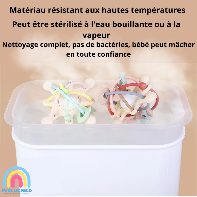 Hochet de dentition sans BPA