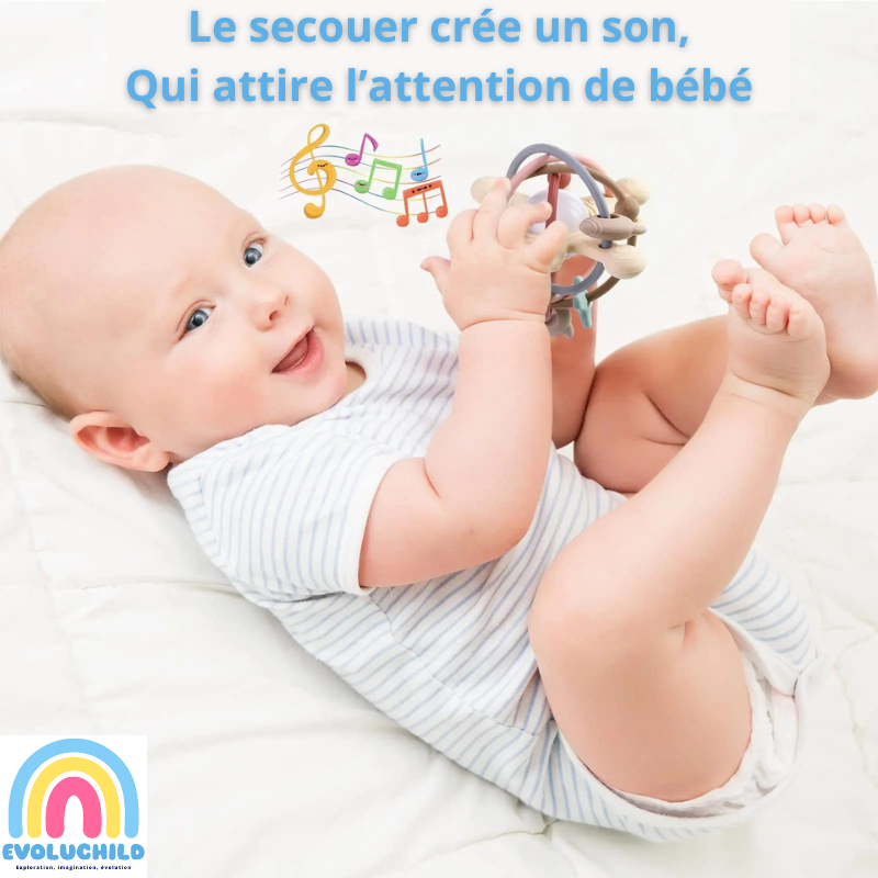 Hochet de dentition sans BPA