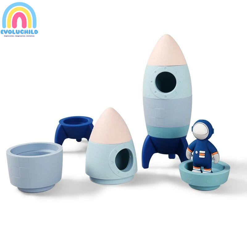 Jeux de perles & d'équilibre en bois Montessori avec blocs animaux pour enfants