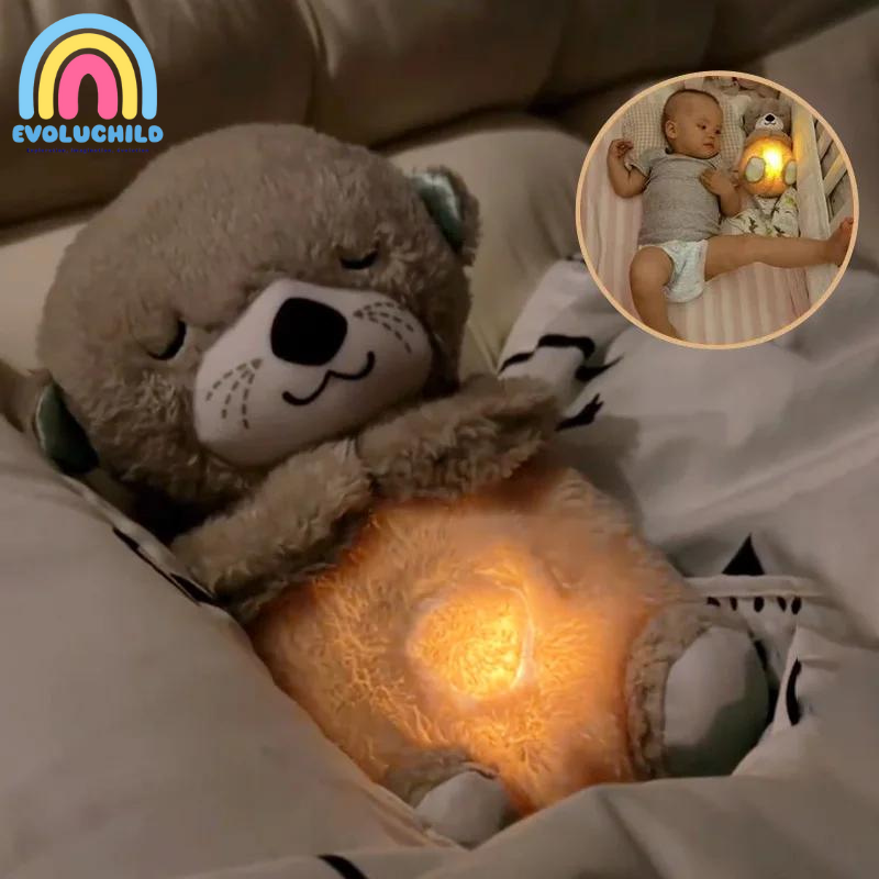 Doudou Peluche Loutre apaisante pour dormir
