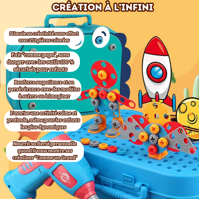 BricoGénie - Le kit créatif pour petits ingénieurs