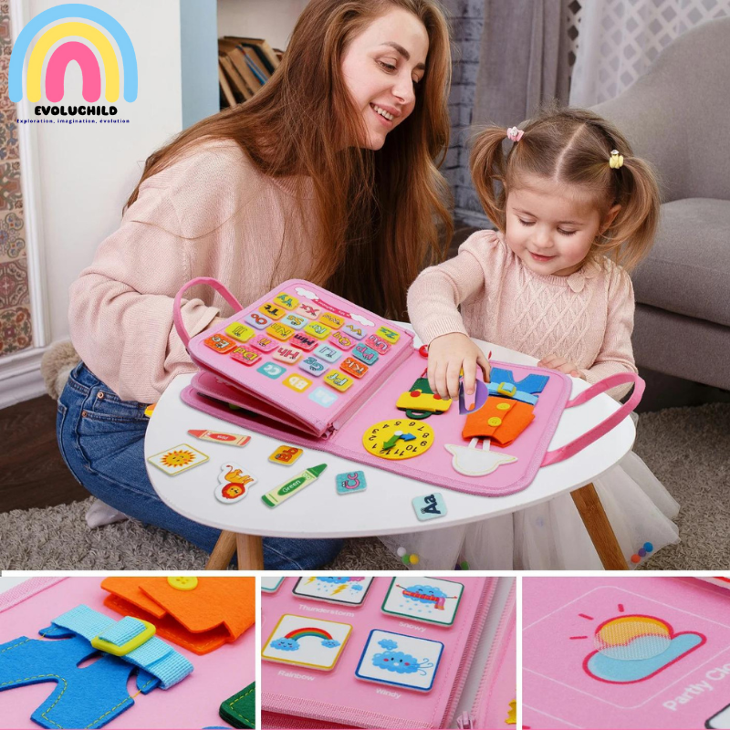 Busy Board 7 en 1 inspiration Montessori