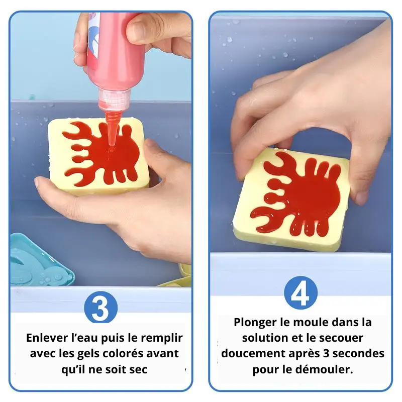 Kit Créatif Animaux Magique 3D à L'Eau