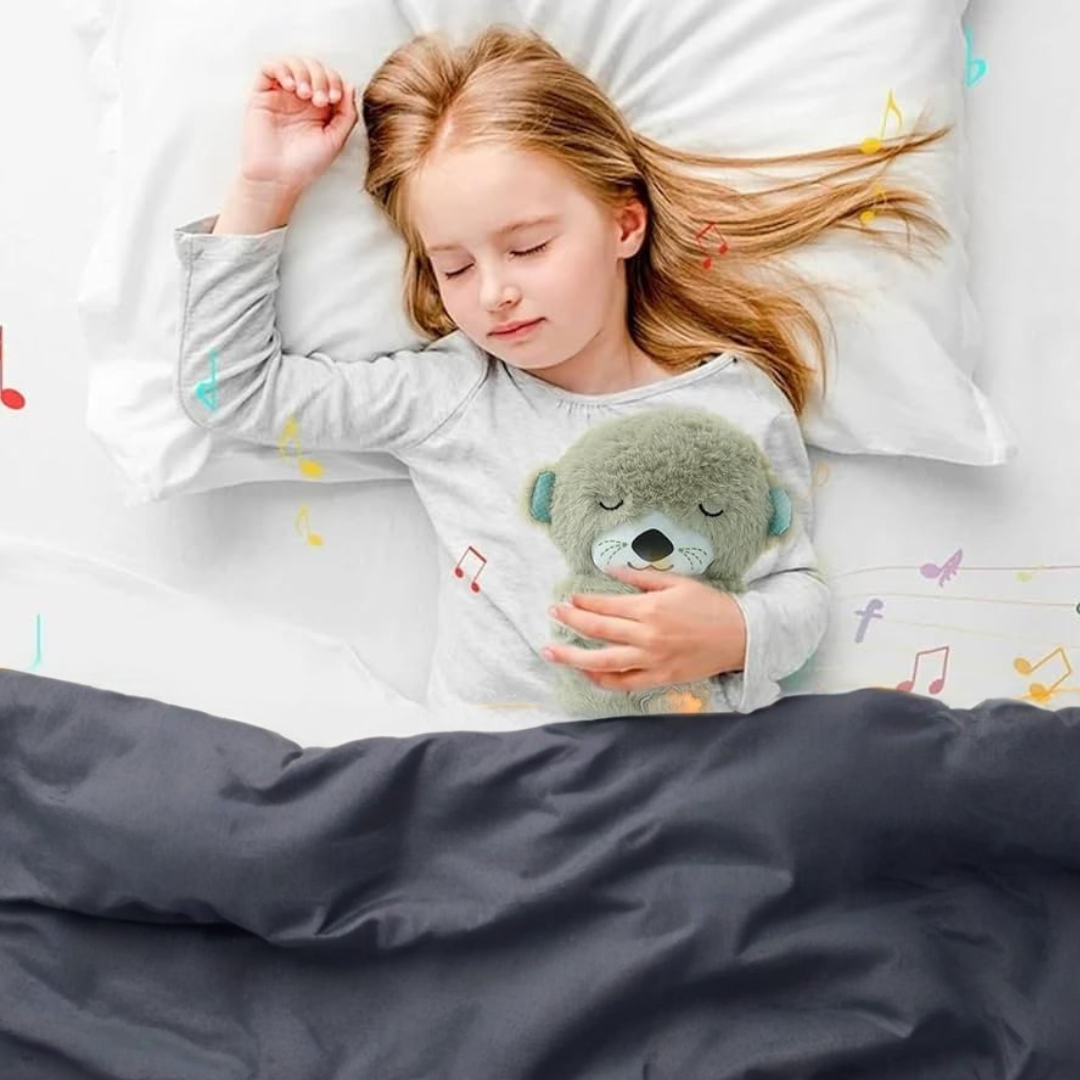 Doudou Peluche Loutre apaisante pour dormir