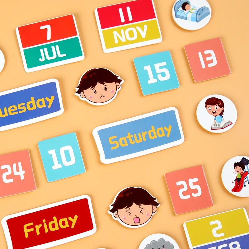 Calendrier Éducatif Evoluchild : Routine et Apprentissage Ludique