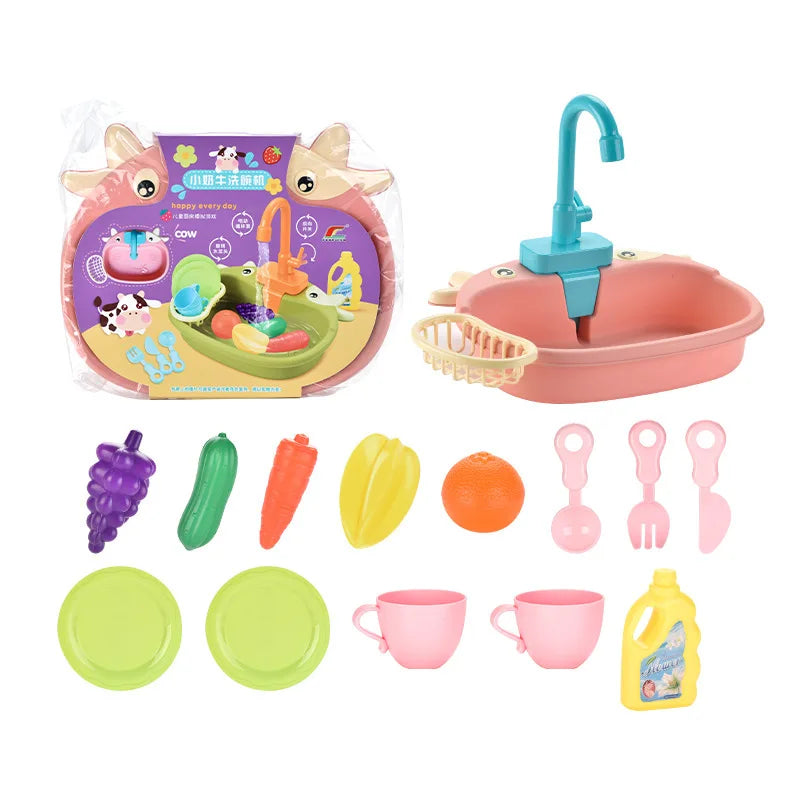 Evier de Cuisine Éducatif – Jeu de cuisine pour Enfant