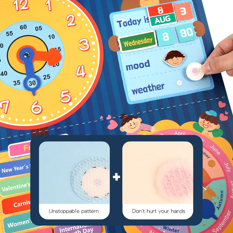 Calendrier Éducatif Evoluchild : Routine et Apprentissage Ludique