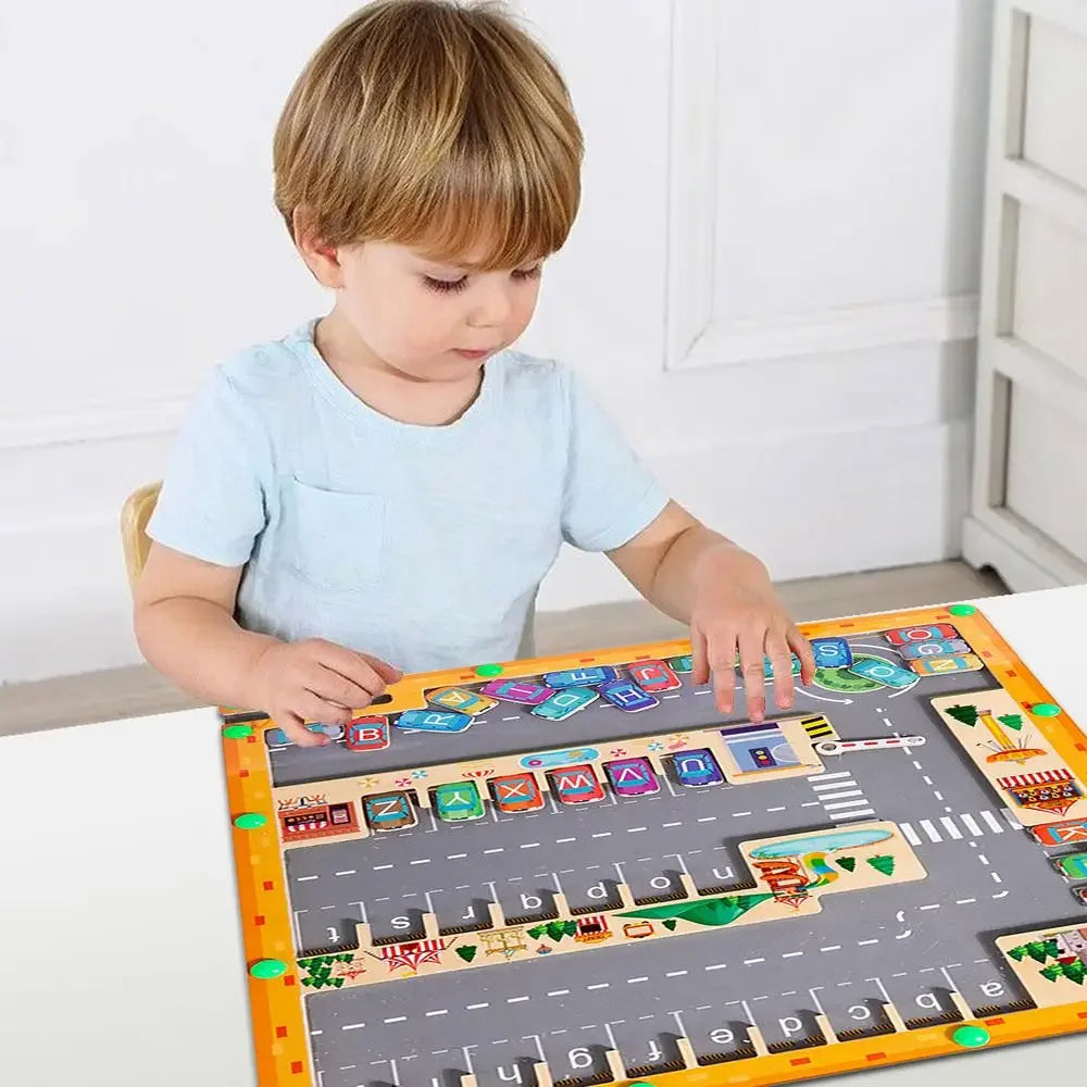 Apprentissage de l'Alphabet inspiration Montessori
