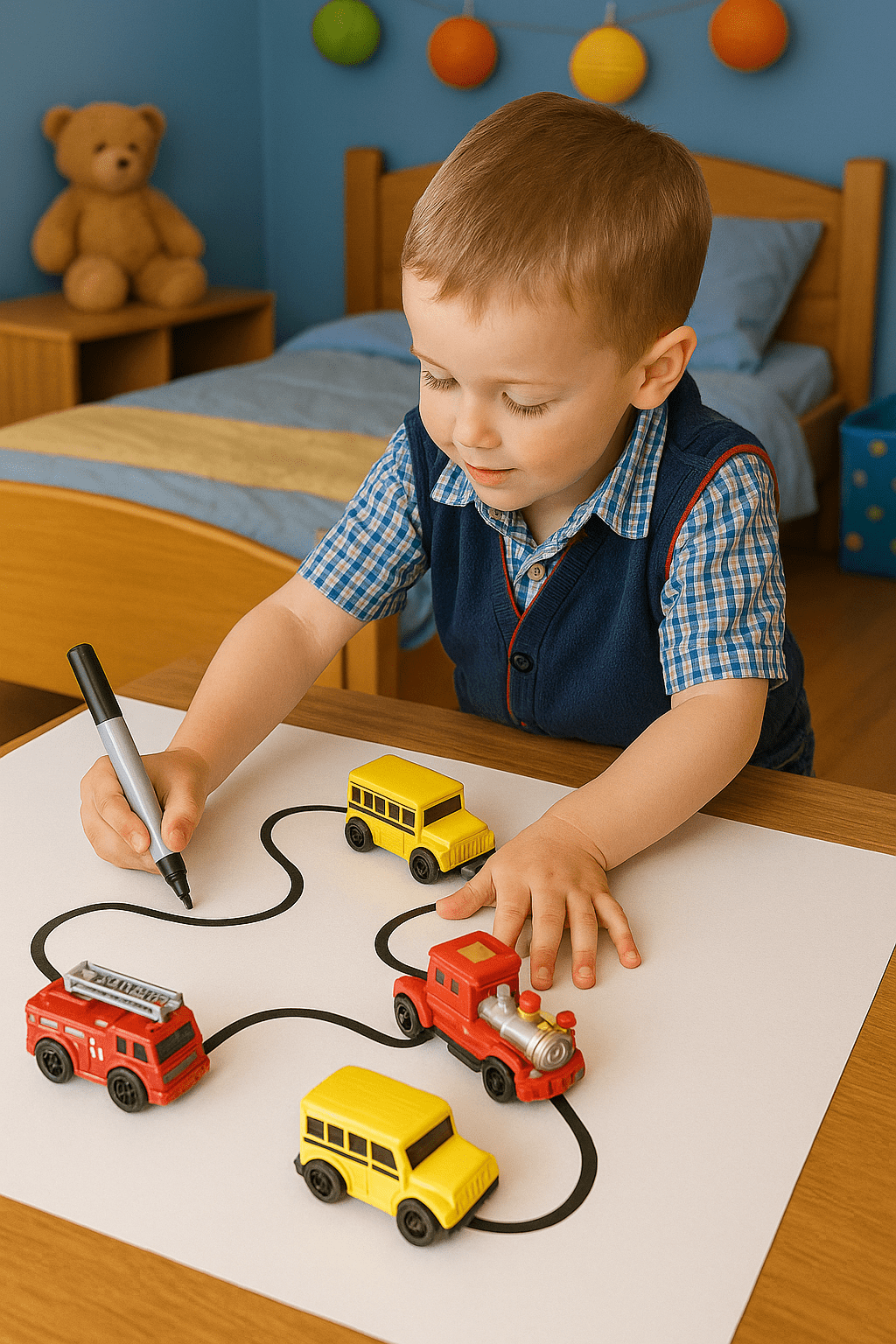 Super Tutut - Voiture Magique qui suit ton dessin - Evoluchild - 14:193B02 With Box