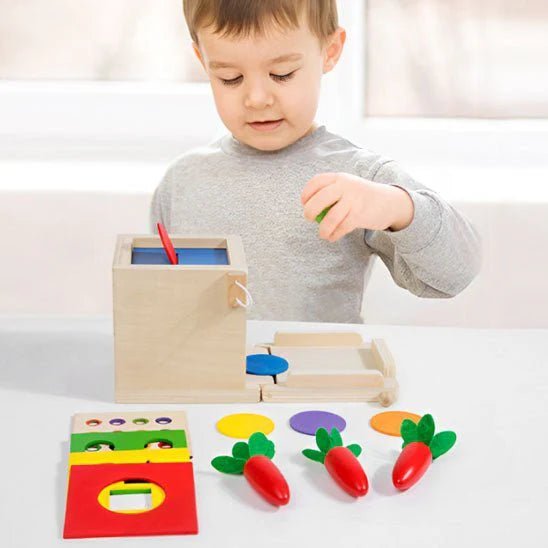 Boîte Educative 8 en 1 pour Enfants - Evoluchild - 14:200007501Intelligence Box