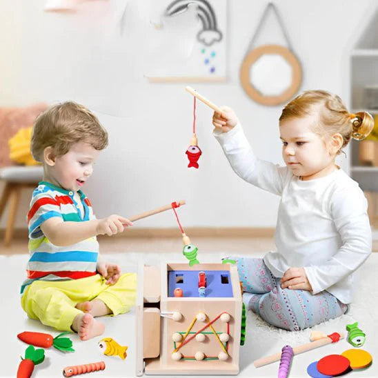 Boîte Educative 8 en 1 pour Enfants