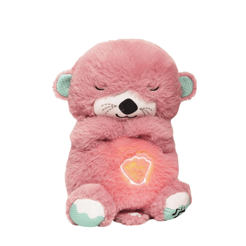 Doudou Loutre respirante pour bébé - Evoluchild - 14:202072806Pink Otter