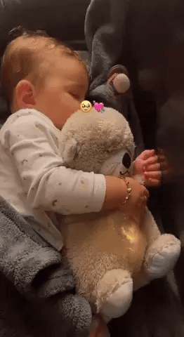 Doudou Peluche Loutre apaisante pour dormir