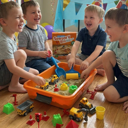 Sandbox - Mallette Chantier de Construction Sable Magique - Evoluchild - 14:100018786Construction Sensory;200007763:201336106