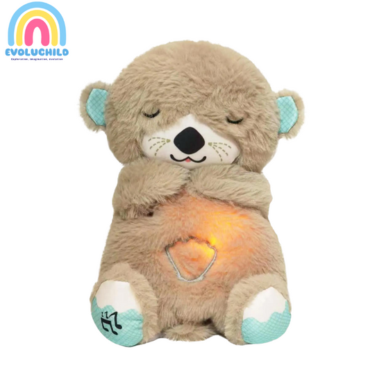 Doudou Peluche Loutre apaisante pour dormir