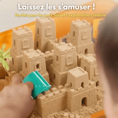 Sandbox - Mallette Chantier de Construction Sable Magique - Evoluchild - 14:100018786Construction Sensory;200007763:201336106