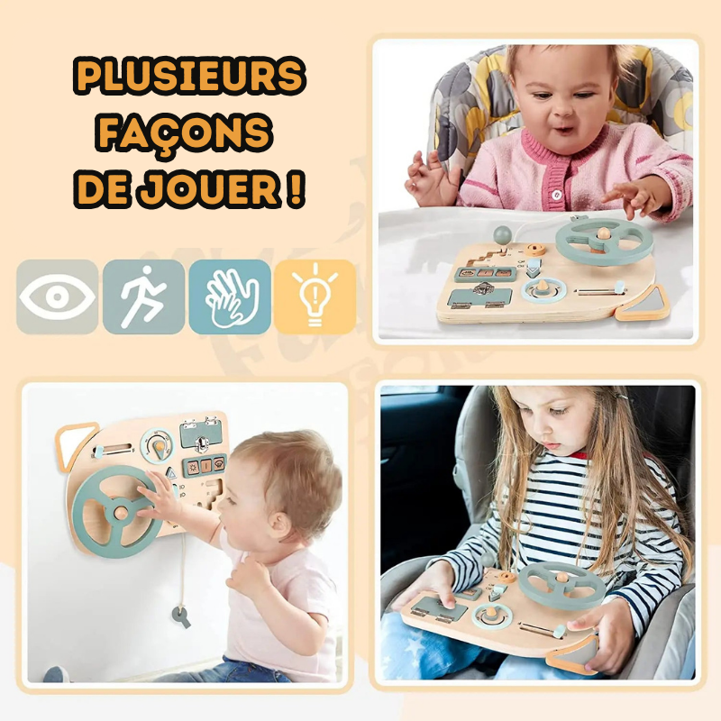 Volant en Bois Éducatif