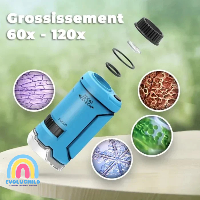 ExploraScope™ - Le Microscope portable d'Evoluchild