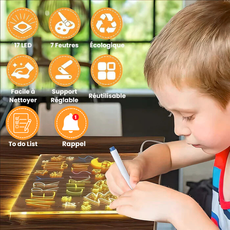 LumiBoard - Tableau  de dessin Lumineux