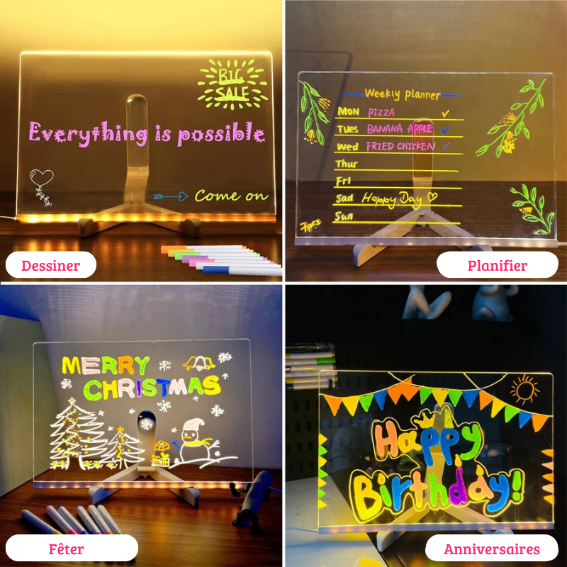 LumiBoard - Tableau  de dessin Lumineux
