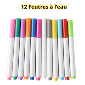 Cahier Ardoise Magique Evoluchild - Evoluchild - 14:496#12 - color water chalk
