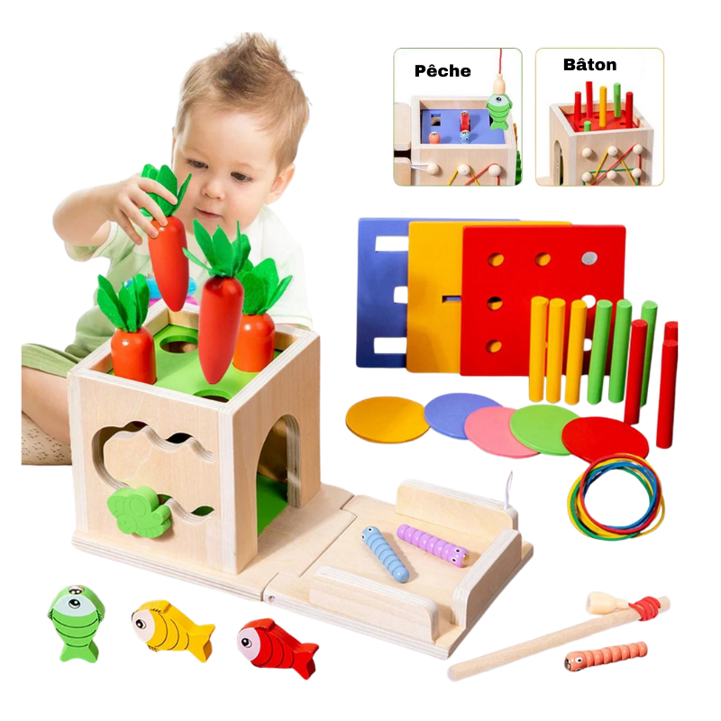 Boîte Educative 8 en 1 pour Enfants