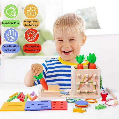 Boîte Educative 8 en 1 pour Enfants