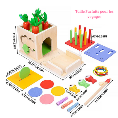 Boîte Educative 8 en 1 pour Enfants