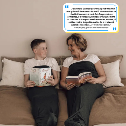 Câlinou — La couverture enveloppante Evoluchild