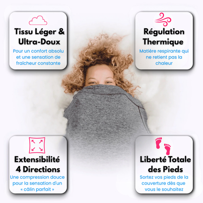 Câlinou — La couverture enveloppante Evoluchild