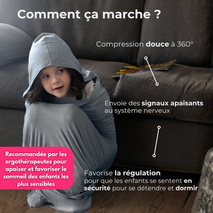 Câlinou — La couverture enveloppante Evoluchild