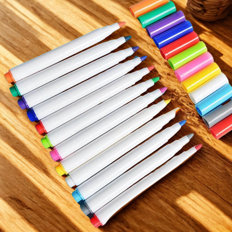 12 feutres LumiBoard - Feutre pour tableau Magique