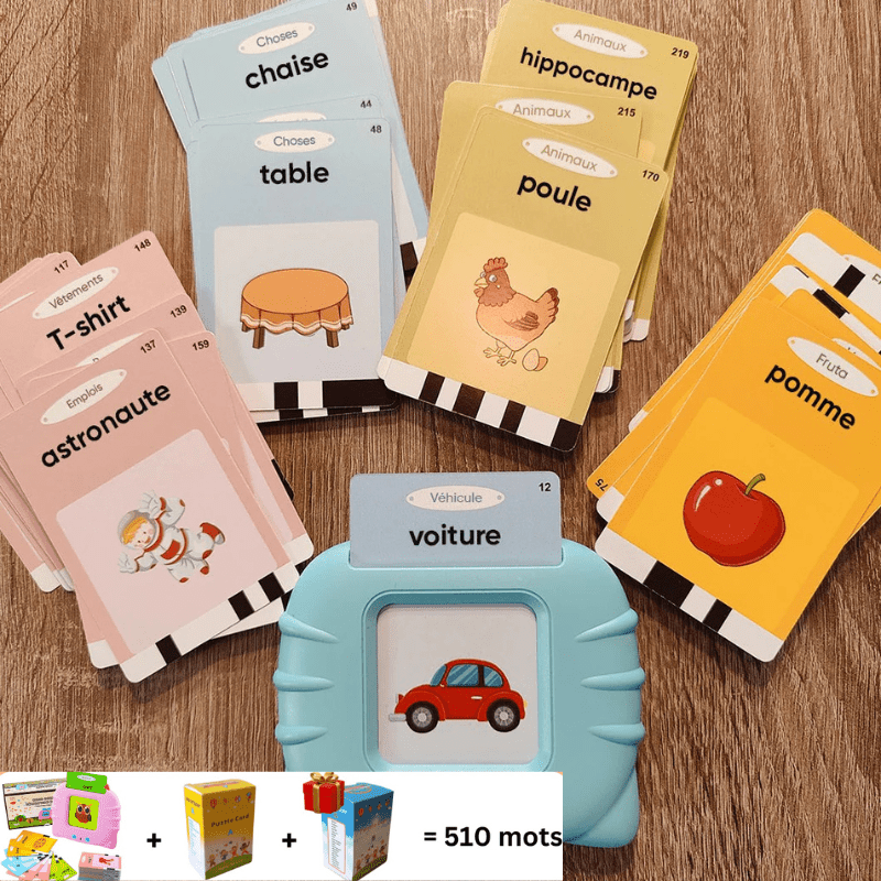 Learning Box - Apprendre à parler en s'amusant - Evoluchild - 14:365016510Words French Pink