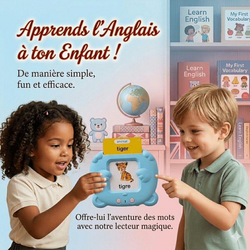 Learning Box - Apprendre à parler en s'amusant - Evoluchild - 14:365016510Words French Pink