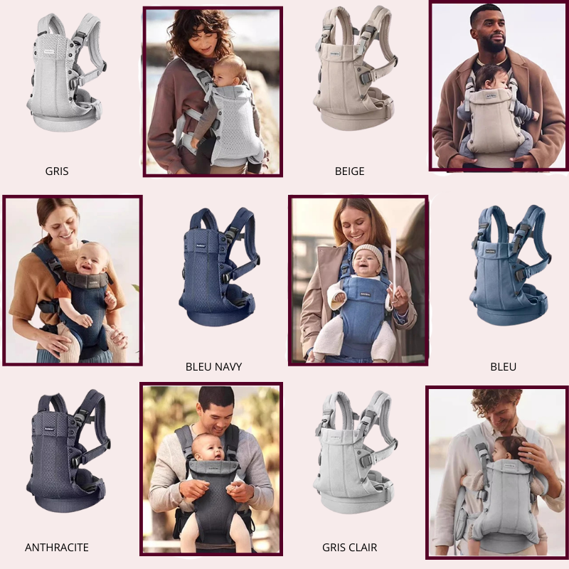 Porte-bébé Ergonomique Mesh 3D Harmony