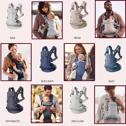 Porte-bébé Ergonomique Mesh 3D Harmony