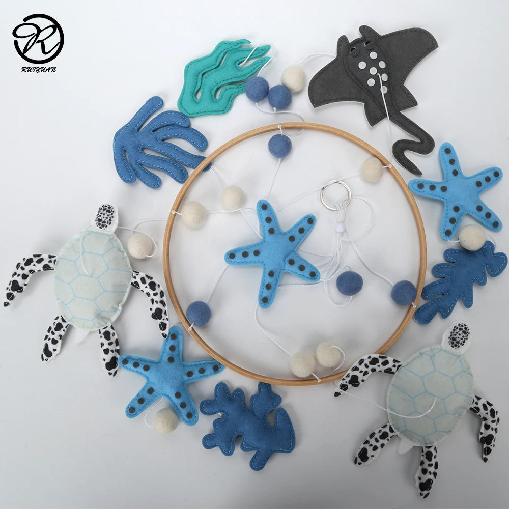 Mobile pour bébé Océan