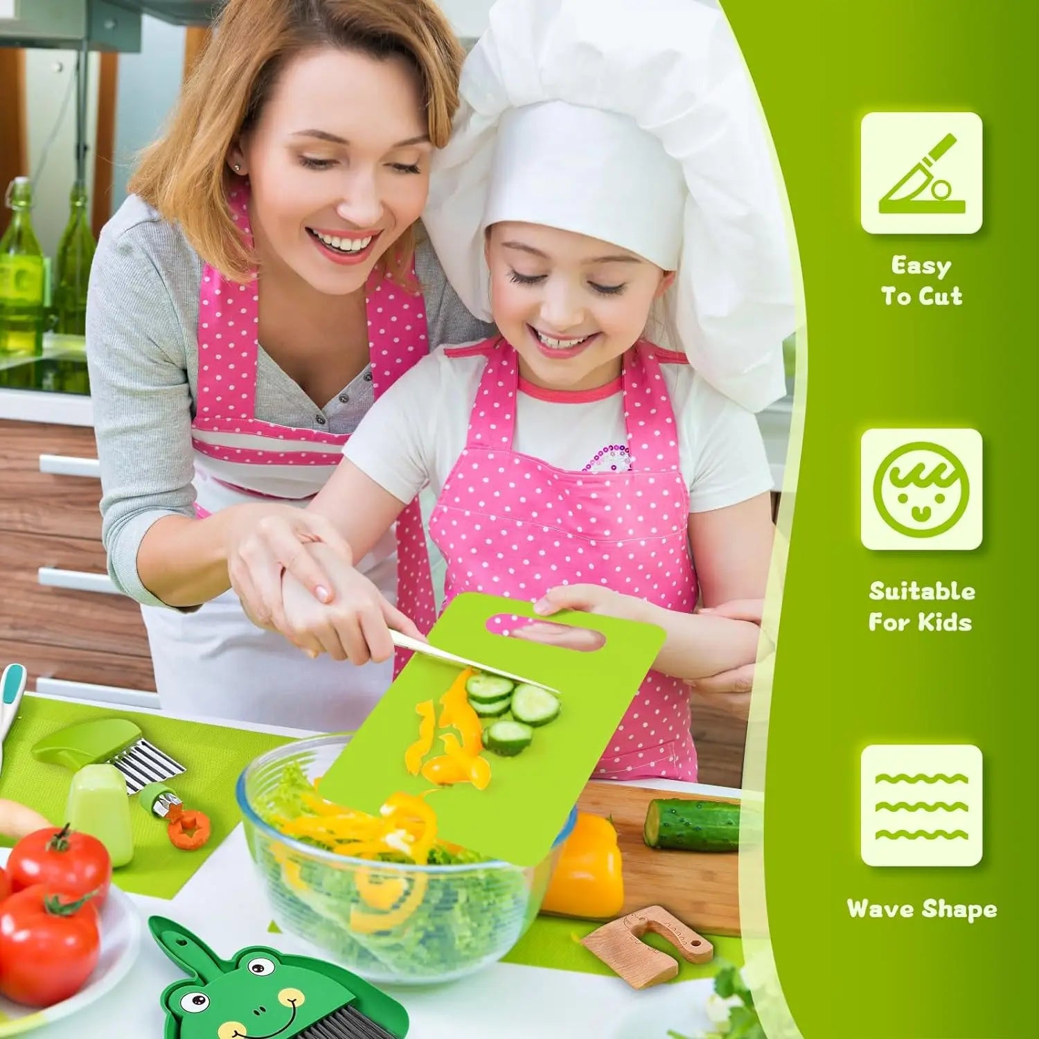 Outils de cuisine Montessori