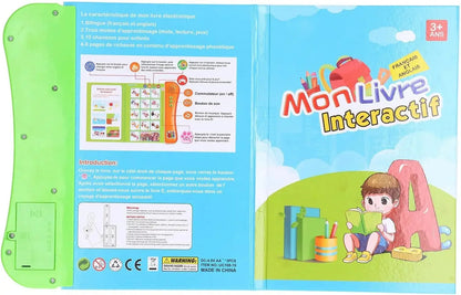 Livre Interactif Bilingue Français-Anglais - Apprendre en S’amusant 🌟