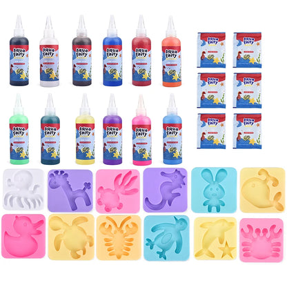 Recharges et Moules Kit d’Animaux Magiques 3D