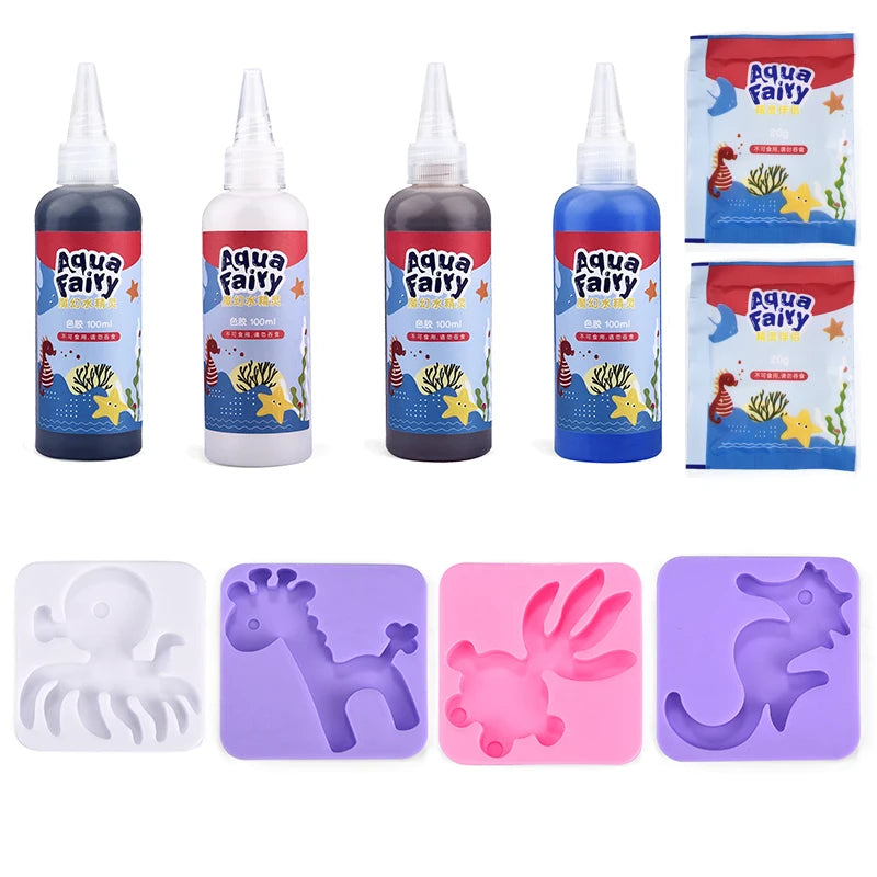 Recharges et Moules Kit d’Animaux Magiques 3D