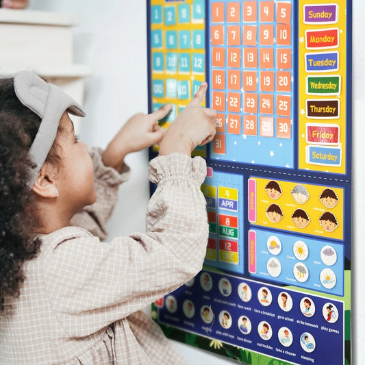 Calendrier Éducatif Evoluchild : Routine et Apprentissage Ludique