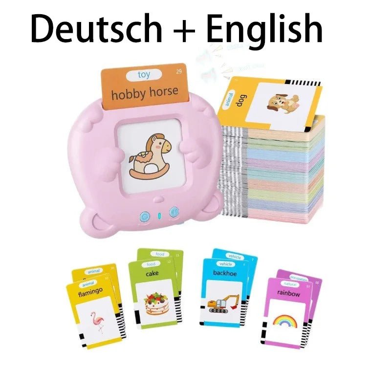 Learning Box - Apprendre à parler en s'amusant - Evoluchild - 14:10510Words German Pink