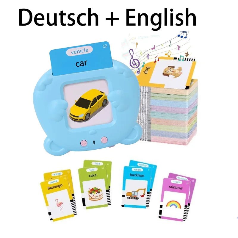 Learning Box - Apprendre à parler en s'amusant - Evoluchild - 14:173510Words German Blue