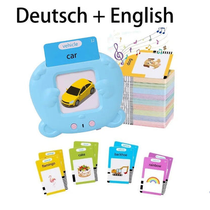 Learning Box - Apprendre à parler en s'amusant - Evoluchild - 14:173510Words German Blue