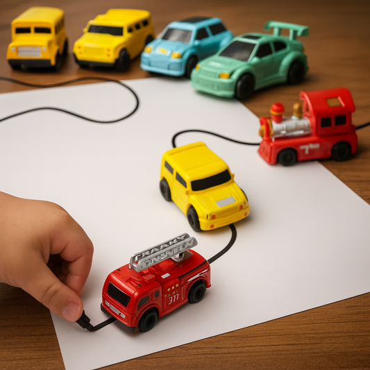 Super Tutut - Voiture Magique qui suit ton dessin