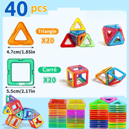 Tuilio - Blocs de constructions magnetiques