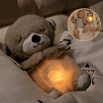 Doudou Loutre respirante pour bébé - Evoluchild - 14:203196828Khaki Otter