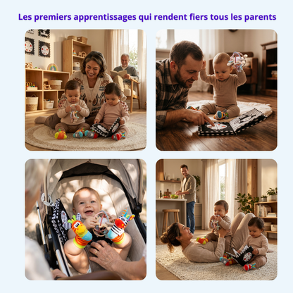Kit Éveil Sensoriel Complet Bébé 0-12 mois